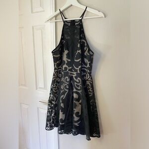 Keepsake Burnout Lace Dress